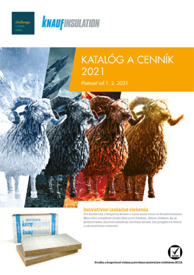 Knauf Insulation - cenník 2021 | 